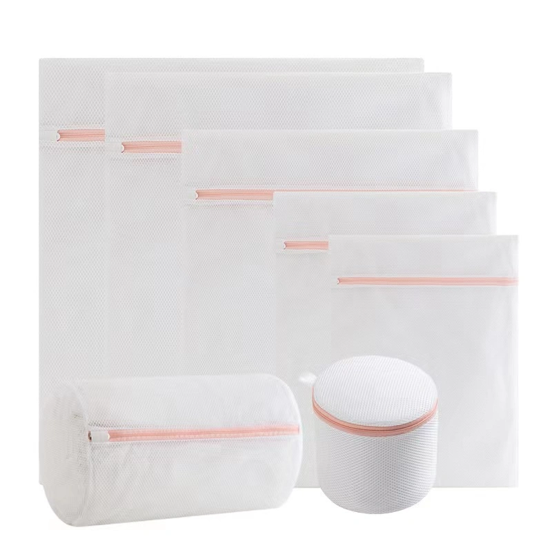 High Quality Hotel Home Textile 100% Polyester Fabric Laundry Bag Bashroom Clothes