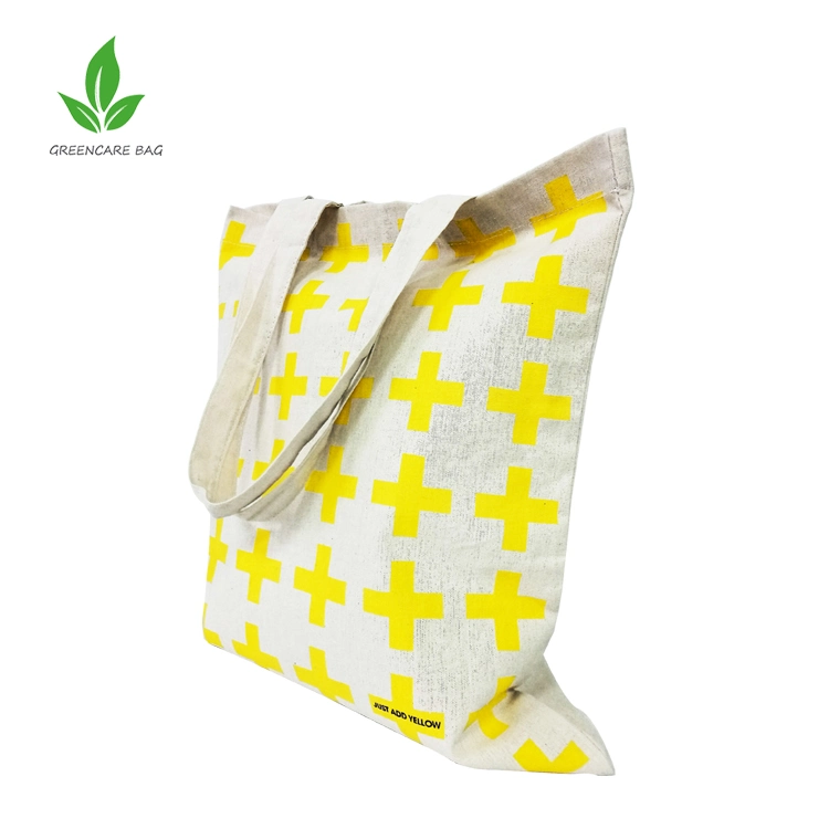 Custom Wholesale Cheap Standard Size Natural Promotional Tote Canvas Cotton Shopping Bag Cotton Tote Bag