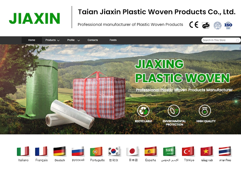 Jiaxin Ton Bag China FIBC Bulk Bag Manufacturing 100% Virgin PP Jumbo Bag FIBC Bulk Super Sack Sugar Big Bags Powder 1 Tons Bags Mot Ton Bag