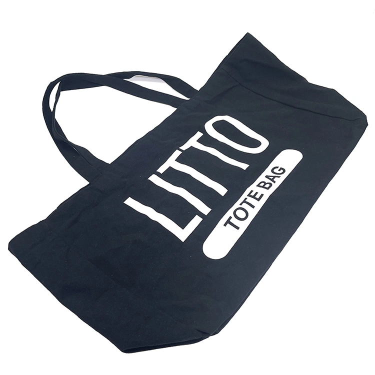 Cotton Fabric Shopping Reusable Eco Bag Promotional Reusable 100% Natural Cotton Textile Fabric Carrier Bag