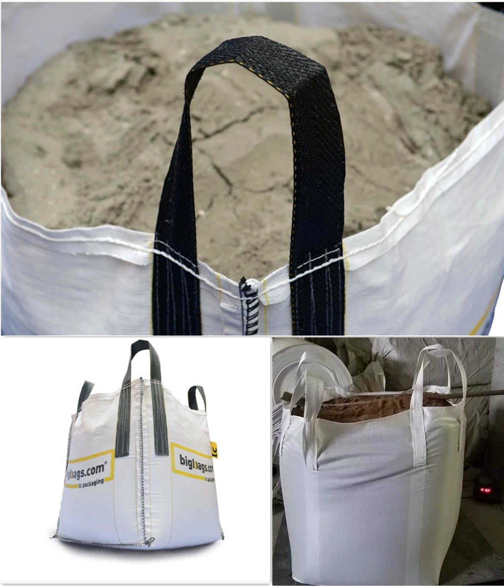 Side Seamed Slings Builder Bag FIBC Cement Sand Ton Bag Bulk Factory Supply Packaging