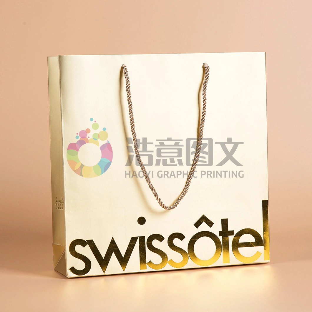 China Wholesale Custom Fashion Packaging & Printing Environmental Friendly Packing Bags Tote Kraft Shopping Gift Paper Bag for Clothes Apparel Shoe